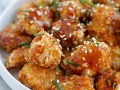 Gà chiên mật ong và tỏi thơm lừng